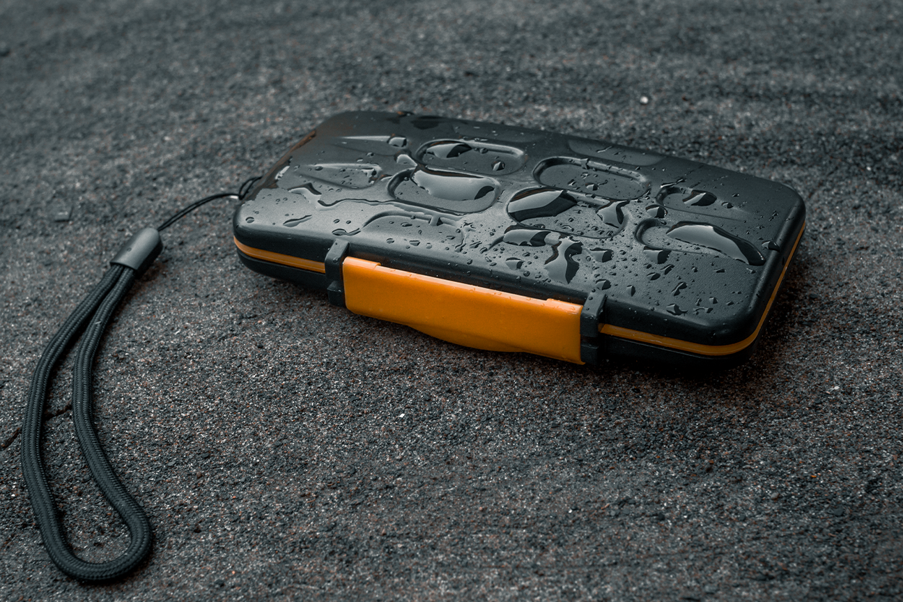 Water-Resistant Memory Micro SD Card Case Storage Holder 24 Slot Set  Waterproof