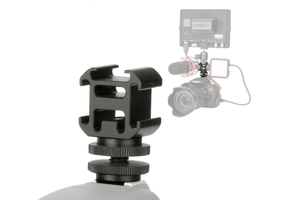 3 In 1 Cold Shoe Camera Mount - Camera Drop