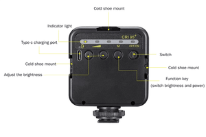 Mini LED Camera Light - Camera Drop