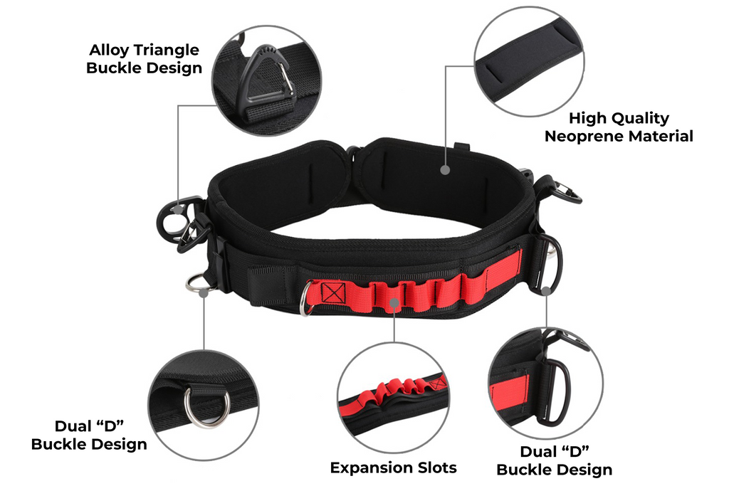 Multi-functional Camera Waist Belt | Camera Drop