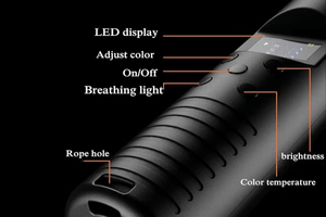 RGB Camera Light Stick - Camera Drop