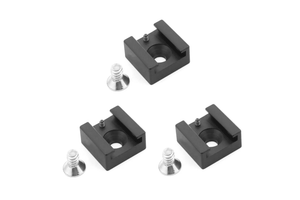 3x Cold Shoe Metal Adapter Mount - Camera Drop