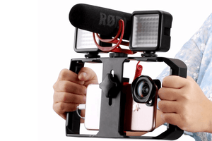 Smartphone Handheld Video Rig - Camera Drop