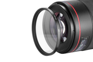 UV Camera Lens Filter (Red/Black Frame) - Camera Drop