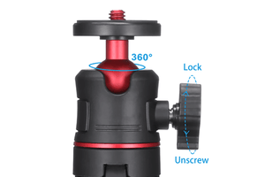 DSLR & Phone Mini Vlog Tripod - Camera Drop