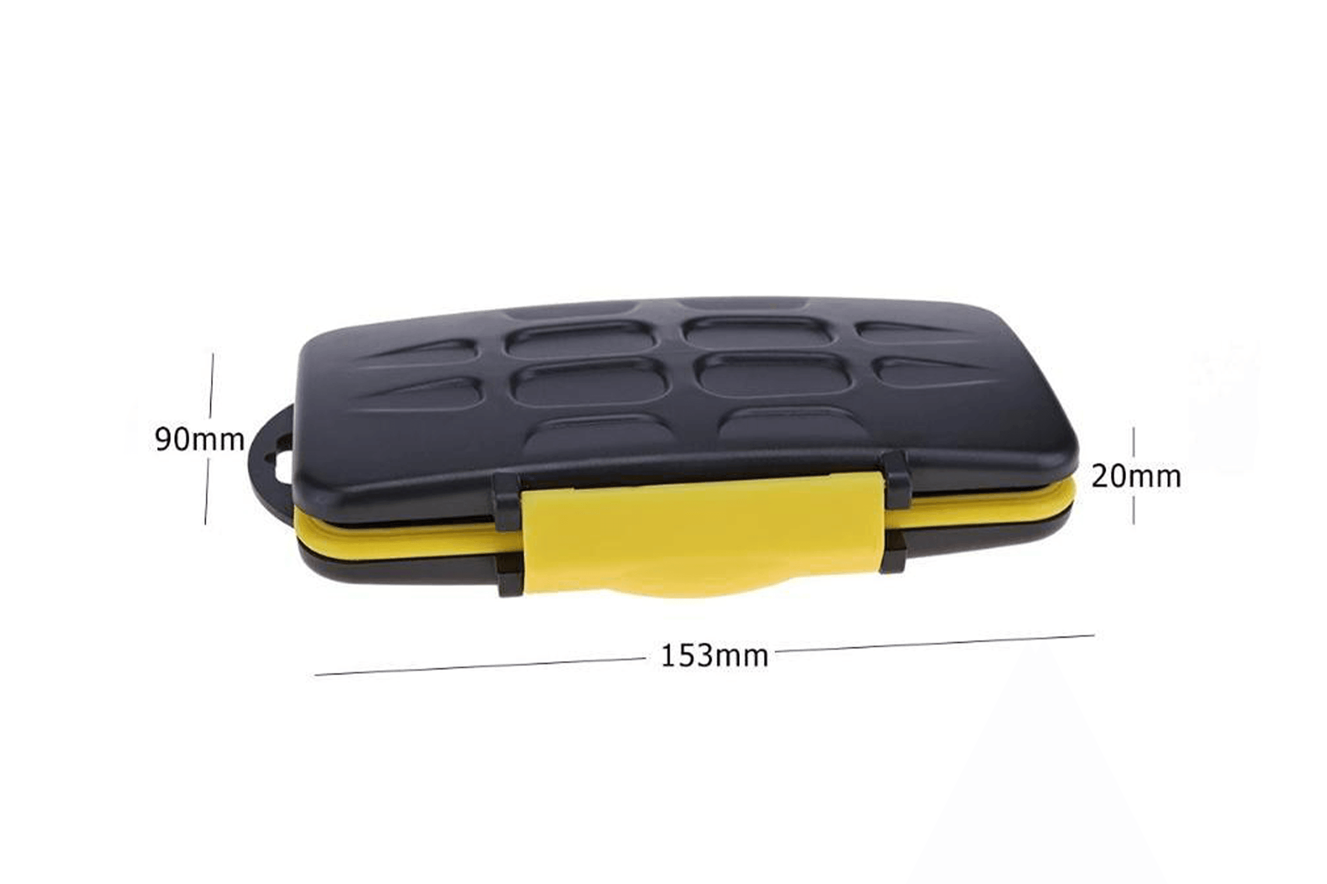 Multi-Grid Waterproof Memory Card Case For SD/ SDHC/ SDXC/ TF
